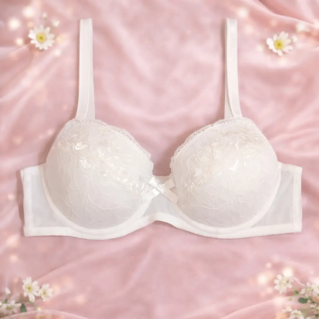 Lace White Light Padded Bra Light Padded Bra