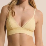 Light Padded Lace Triangle Bra