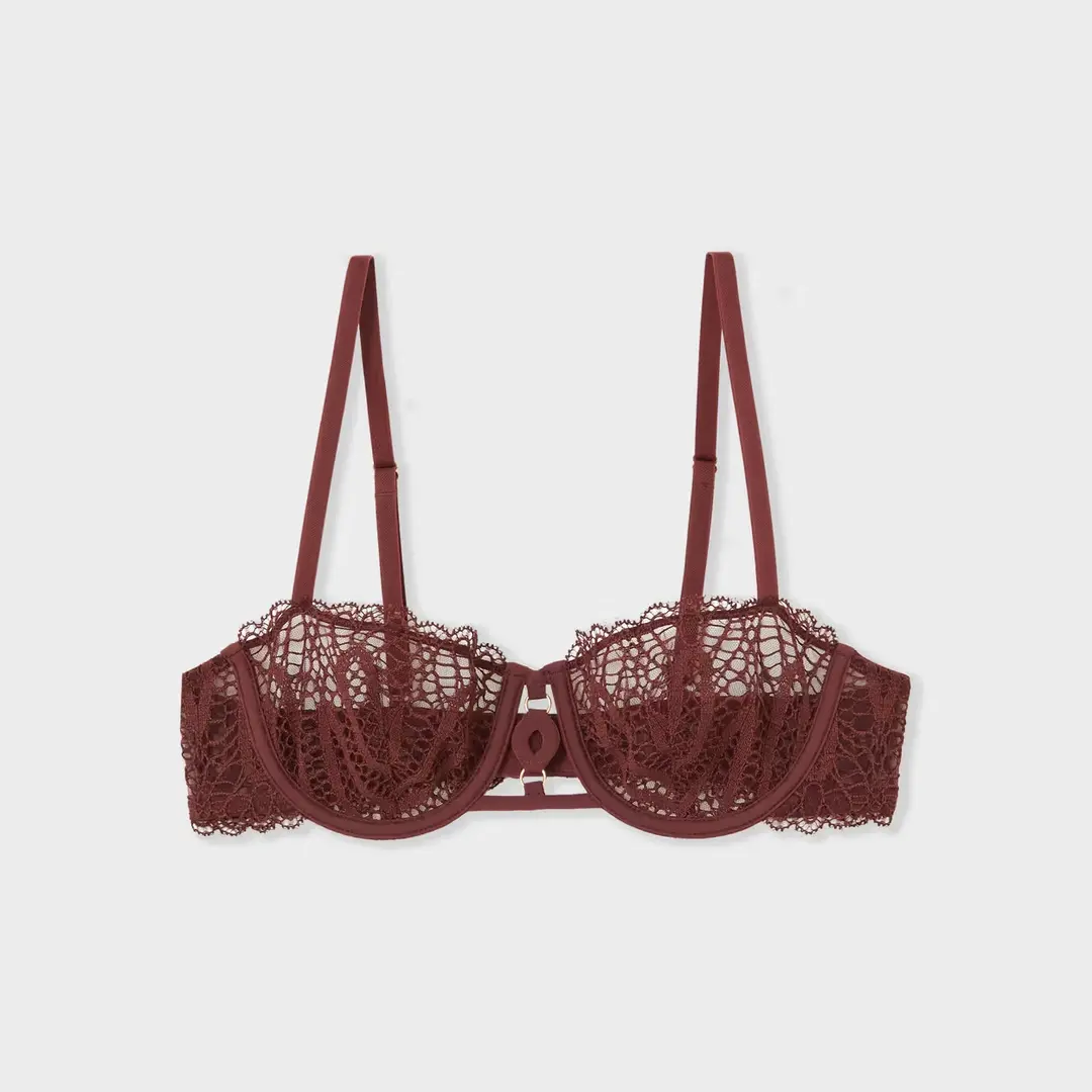 Lace Balconette Wired Bra